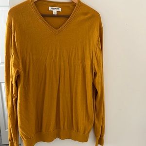Goodthreads 100% Wool Mustard Sweater